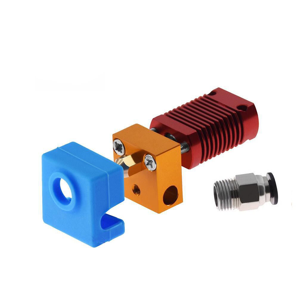 Hotend Extruder Kit Lange Afstand V6 Extrusie 12V/24V 50W J-Head Warmte Breken Keel 1.75 Mm Voor Ender 3 CR10 CR-10S Printer