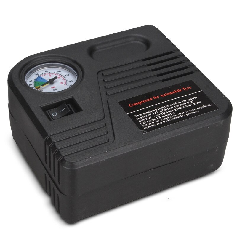 Dækpumpe bil luftpumpe kompressor elektrisk bærbar auto 12v volt 150 psi