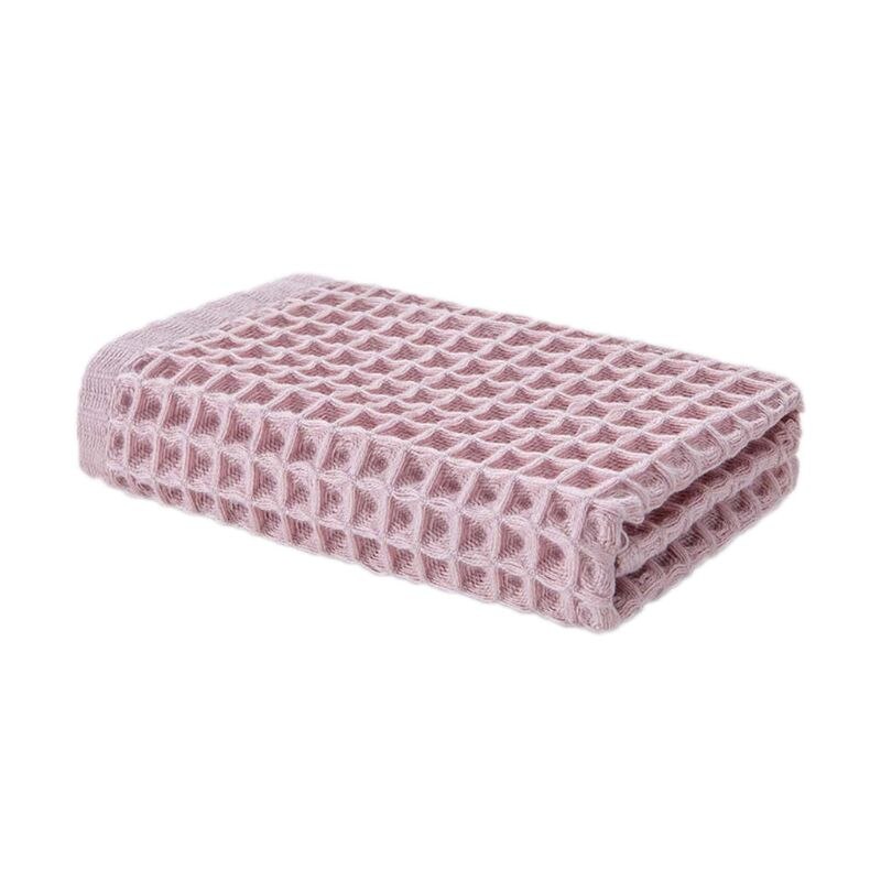 Soft Cotton Waffle Face Towels Home Textile for Adult Soft Absorbent Household Bathroom Towel Toiletries Household: C