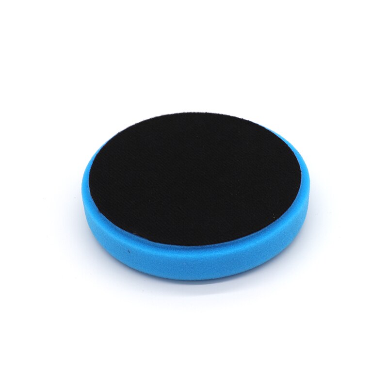 Scenstil polish pad 6 tum poler kuddar med 14cm diameter krok och ögla usa skum svamp för polering arbete med bil buffert: Blå