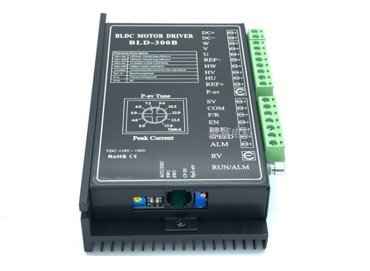 BLD-300B 24V 36V48V BLDC Motor Driver 300W 18V-50V DC Brushless DC Motor Driver Controller