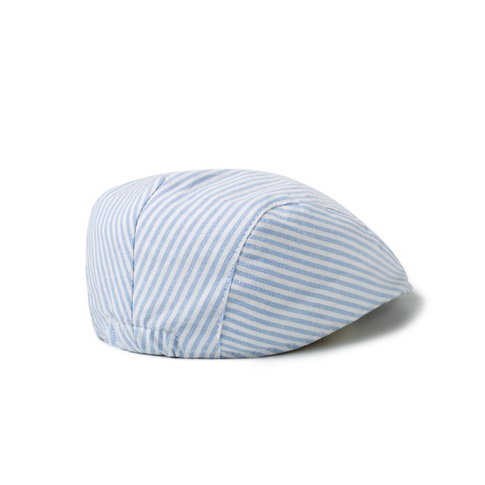 Bébé chapeaux enfant en bas âge -né casquettes réglable béret casquette pour 1 2 3 garçons plus récent Plaid lettre garçon chapeau de soleil haut en coton chapeaux mignon