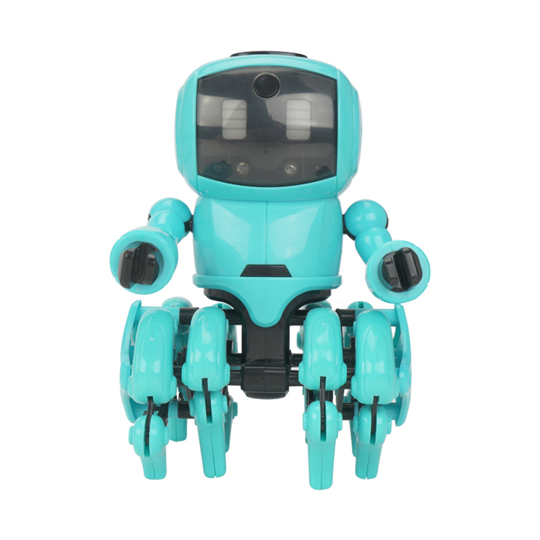 Diy little eight robot assemblage slimme volgrobot infrarood obstakelvermijding gebaardetectie speelgoed voor kinderen vroegschoolse educatie speelgoed