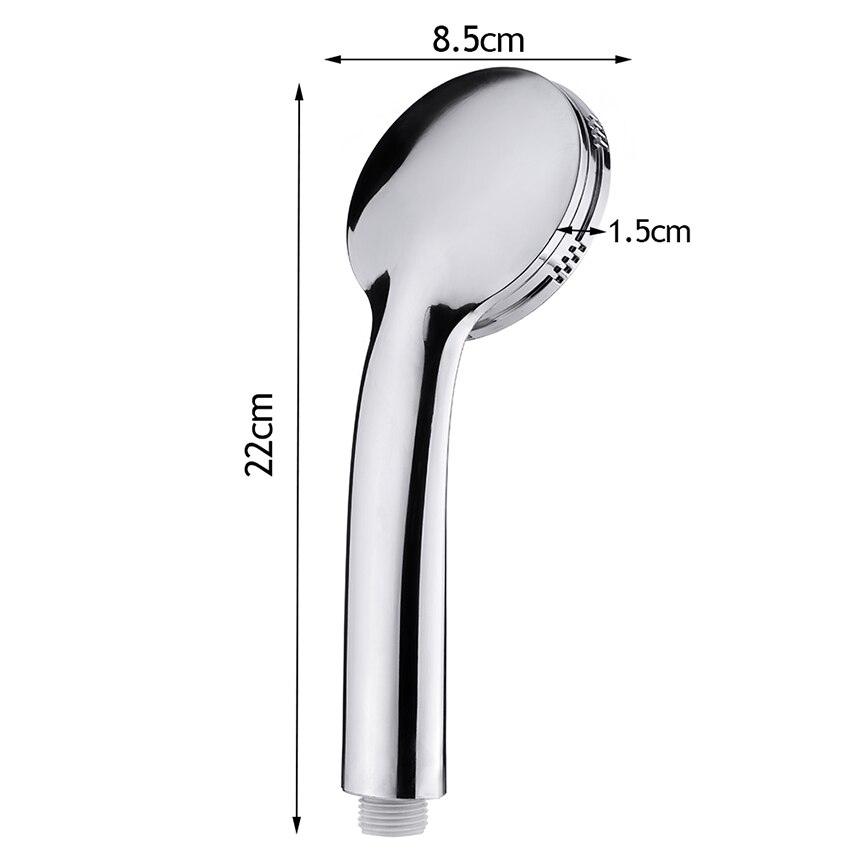 Ultra Thin Shower Head 30% Water Saving And High Pressure For Bathroom Handheld Durable Chrome Plated ShowerheadShower head