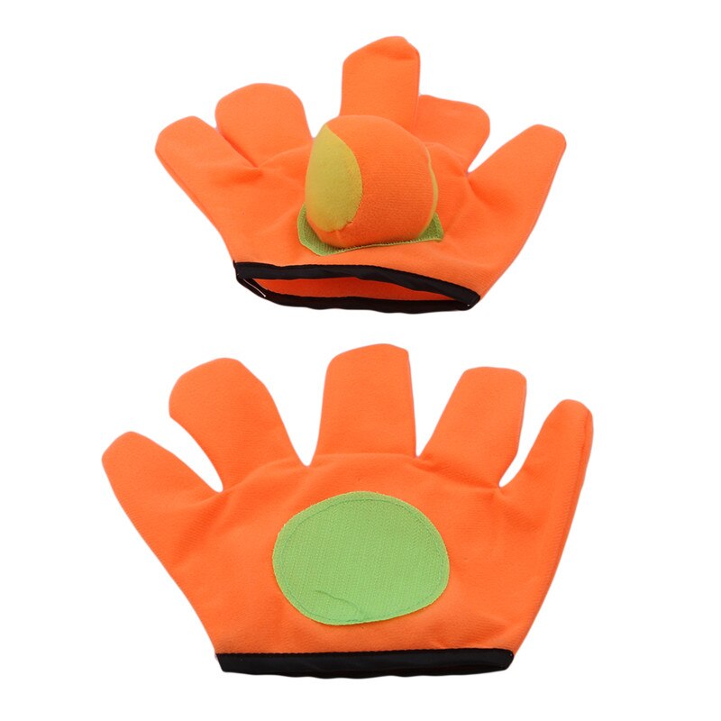 Nützliche Spiele Spielzeug Kleine/große Handschuhe Klebrige Ball Im Freien Sport Spiel Werfen Fangen Bälle Spielzeug Handschuhe Set Klebrige Mitts kinder Spielen: L