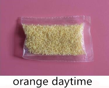 10g Lichtgevende Zand Glow In The Dark Top Party DIY Heldere Verf Star Wens Fles Fluorescerende Deeltjes Speelgoed: Orange daytime
