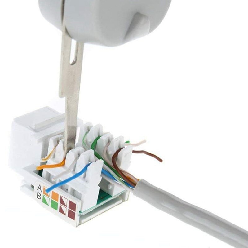 Punch Down Tool,IDC RJ45 RJ11 Cat5E Cat6 Network Telecom Phone Cable Socket Impact Terminal Insertion Tools