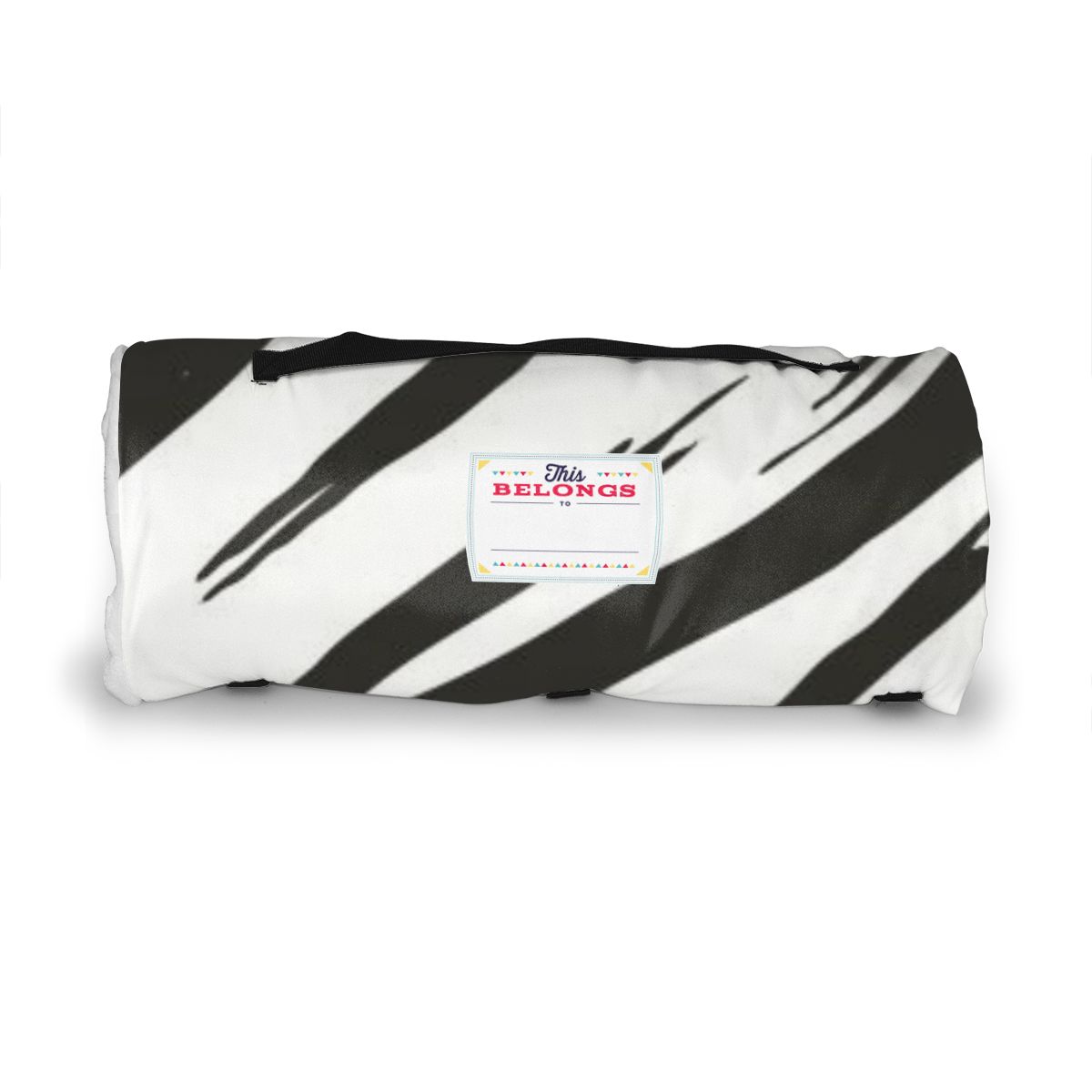 Drôle zèbre peau matelas enfant en bas âge sieste tapis de couchage maternelle enfants ensemble de literie avec oreiller