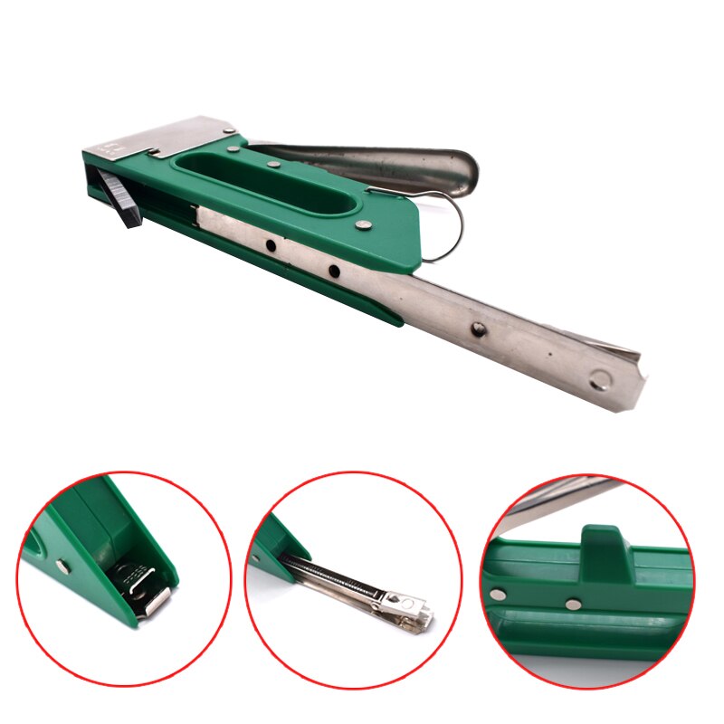 Grapadora Manual de alta resistencia para muebles, herramientas de tapicería, puerta, madera