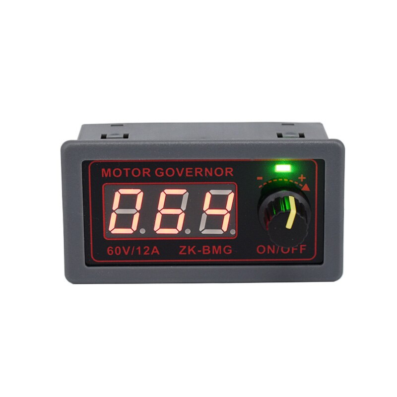 Verstelbare Controller Dc Motor Dc Speed Regulator Controller Digitale Display Gouverneur Switch Pwm Dc Snelheidsregelaar