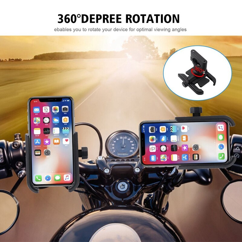 PULUZ Sport Camera Motorfiets Fiets Klem Stuur Armatuur Mount Camera Beugel Adapter, Telescopische Monopod Stand Rod voor DJI voor Insta360 Action Camera
