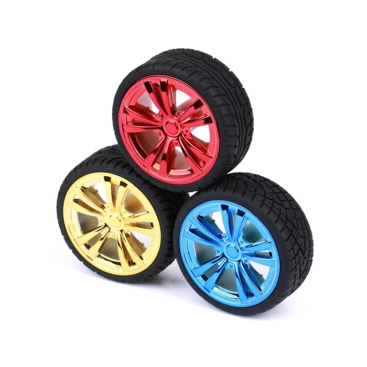 3/4/5/6mm Hexagonal Coupling Mecanum Wheel Omnidirectional Universal Wheel With 25mm 370Motor for DIY Robot Car Chassis