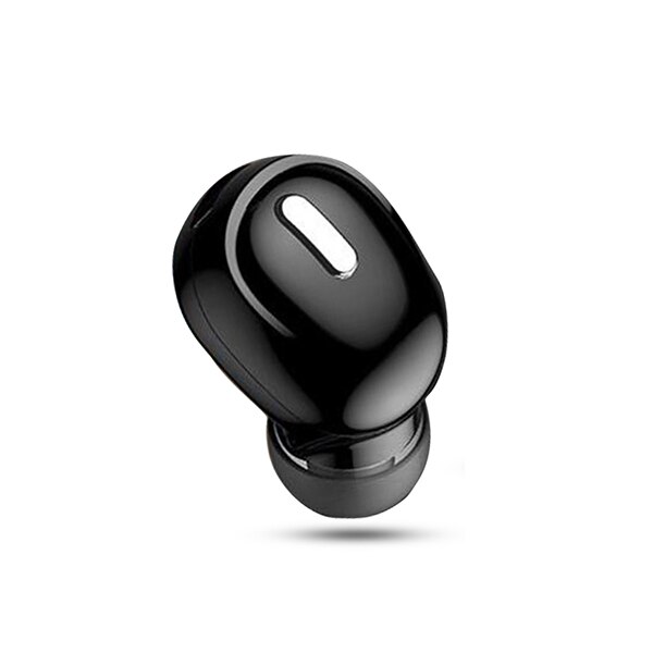 Auriculares inalámbricos con bluetooth para teléfonos móviles, audífonos mini intrauditivos deportivos con micrófono y bluetooth 5,0, sonido estéreo, manos libres para todos los móviles: Black