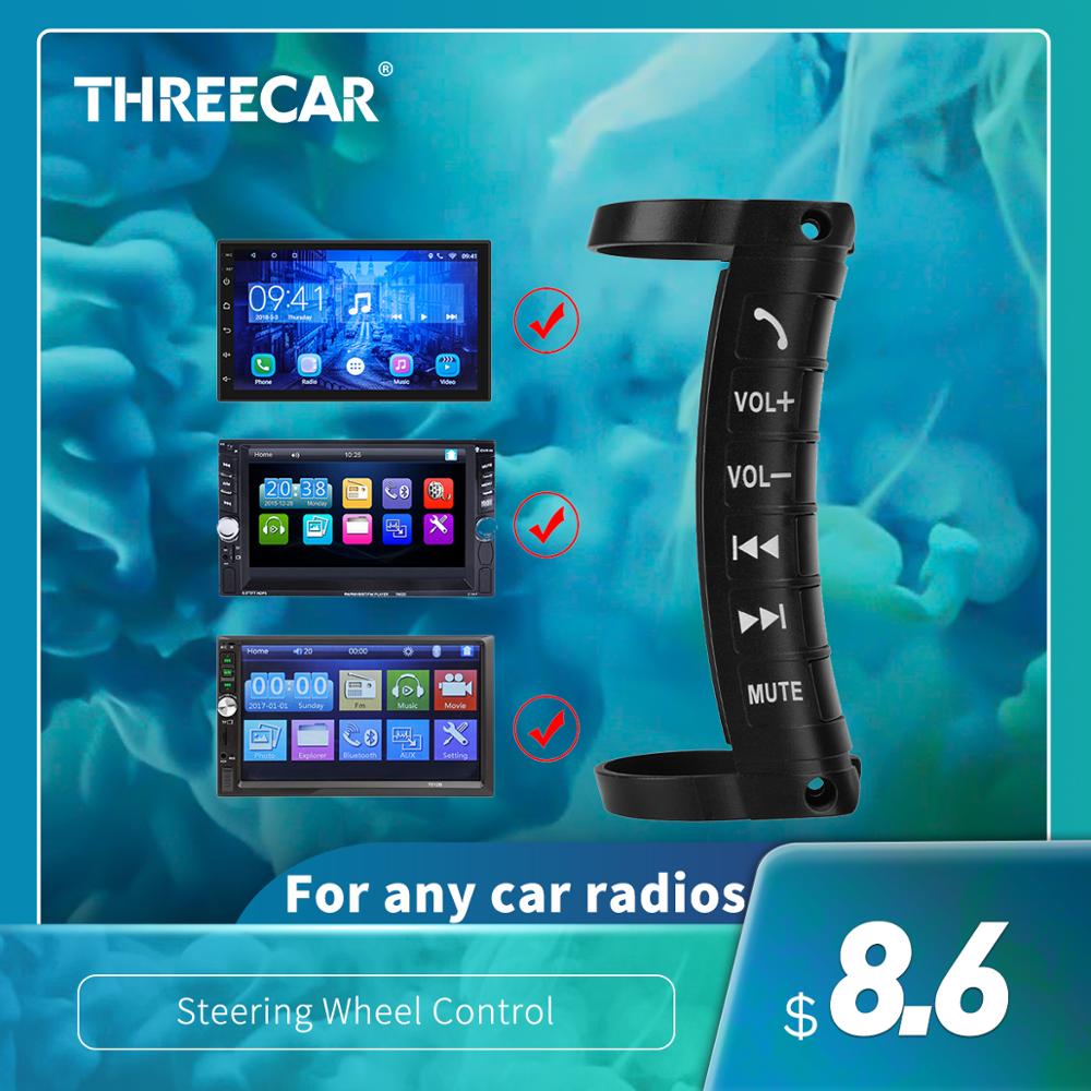 Multi-Functie Auto Stuurwiel Afstandsbedieningen Gebruik Voor Controle 2 Din Dvd-speler Universele Draadloze Bluetooth Afstandsbediening