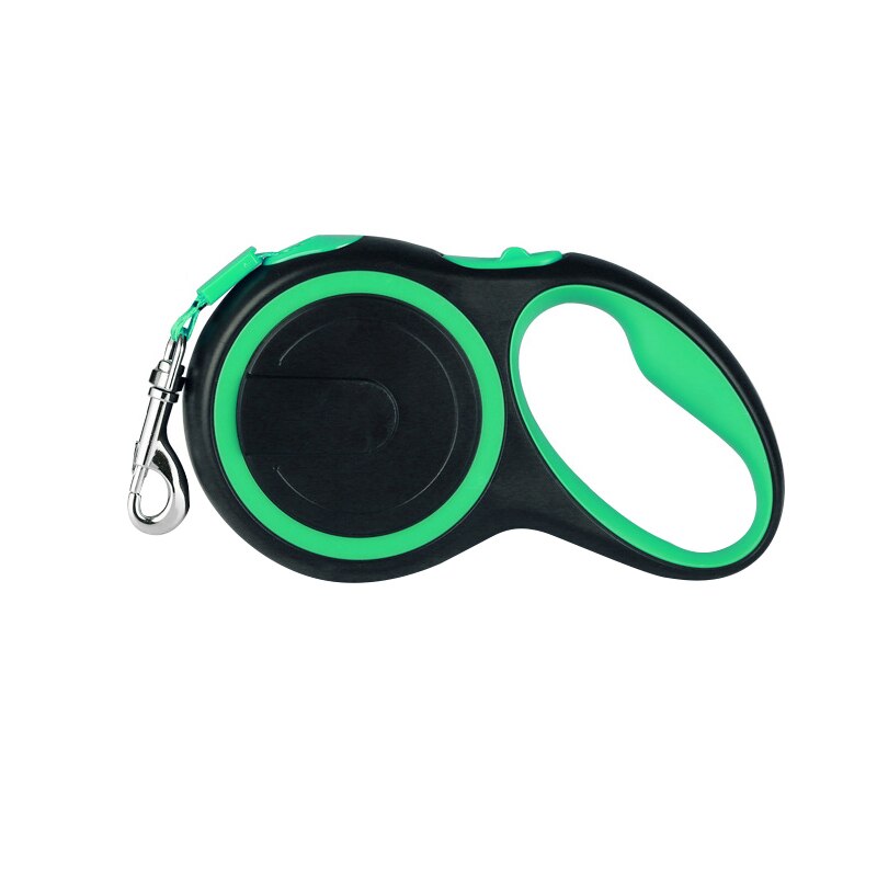 Lange sterke hondenriem, intrekbare hondenriem voor grote honden, duurzame nylon wandelriem, automatisch uitschuifbaar hondenkoord: Groente / 8m 50kg