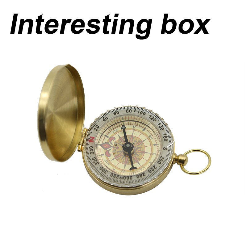 Compass series high-end refined copper pocket watch multi-function map scale diameter 20mm40mm compass: Pocket watch compass
