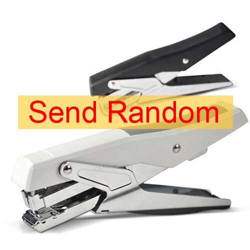 Plier Stapler Manual Metal Hand Stapler with Staples Stapling 20 Sheets Staples Office Accessories: Default Title