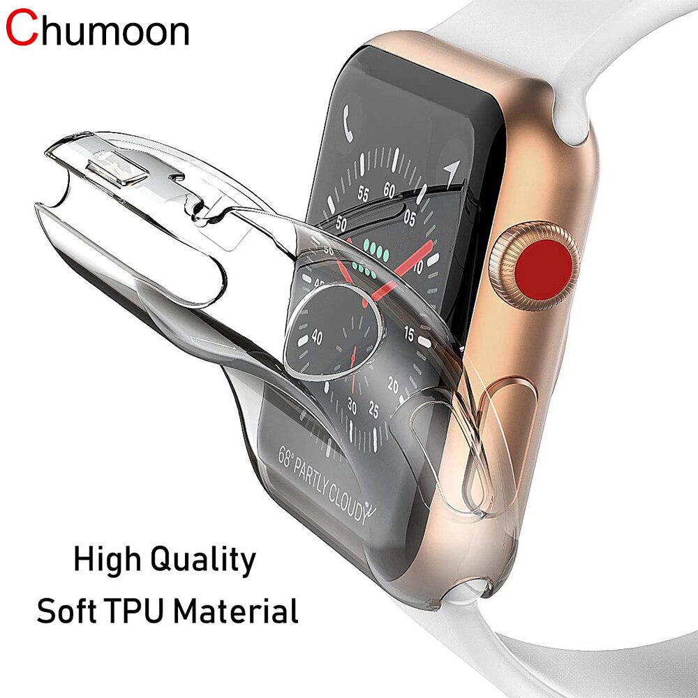 Strap Voor Apple Watch Serie 6 Se 5 4 3 44Mm 40Mm Iwatch Band 38Mm 42Mm Pols armband Screen Protector Case Apple Watch Band: 40mm Series SE 6 5 4