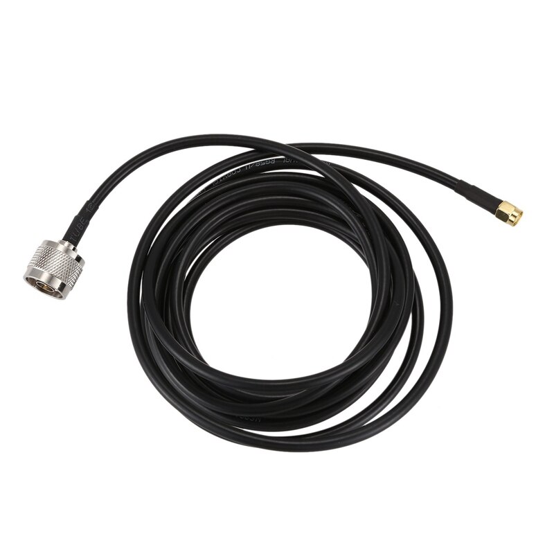 ! Cable Pigtail RG58 para antena wifi, conector macho a RP-SMA, hembra, 3m/10 pies, color dorado