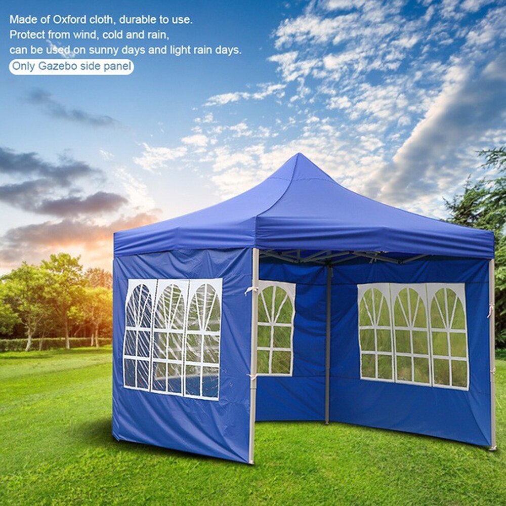 Z30 Outdoor Tent Oxford Doek Zijwand Regendicht Waterdichte Tent Tuinhuisje Tuin Schaduw Onderdak Zijwand Zonder Luifel Top Frame