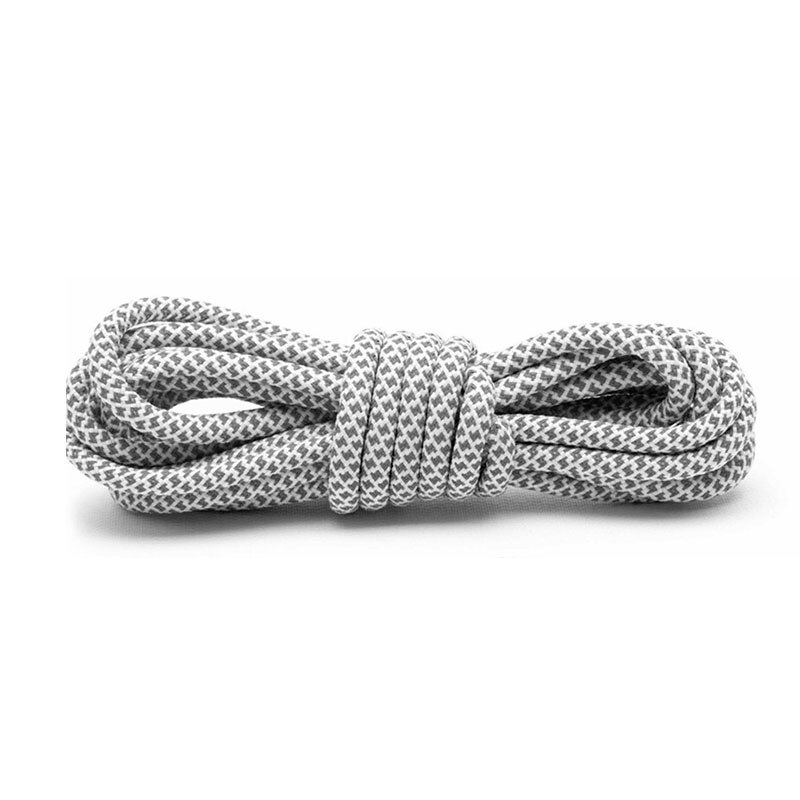 Chaussure Verlichten 3M Cordones Redondos Boot Veters Lacets Reflecterende Veters Ronde Schoenveters Atacadores Gypsophila Lacets Giet: white / 120 CM