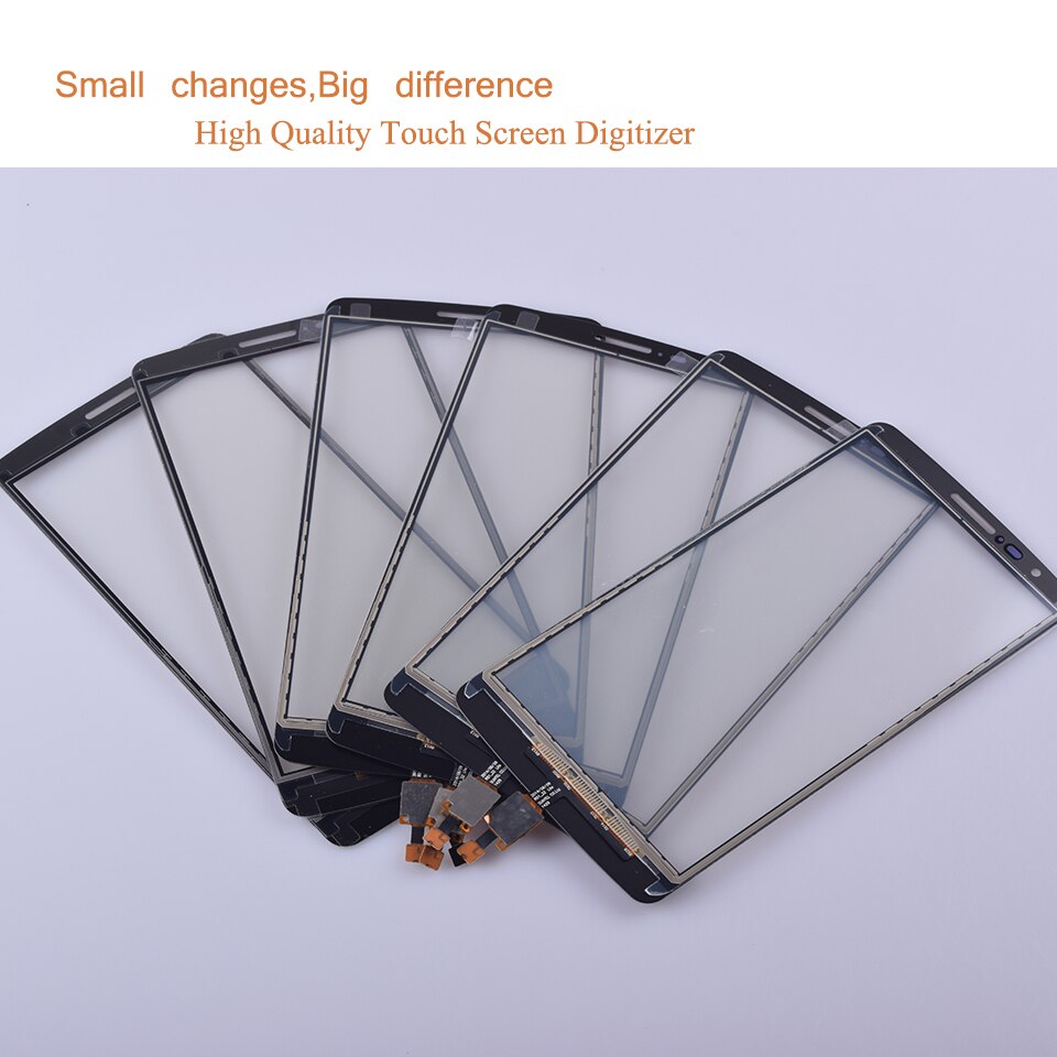 Touchscreen  d690 voor lg  g3 stylus  d690n d690 touchscreen digitizer sensor glazen lens paneel zwart wit goud vervangende onderdelen