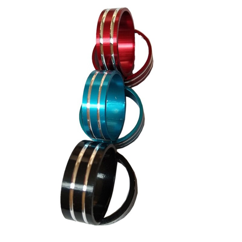 Vástago separador de auriculares de aleación de aluminio y fibra de carbono para bicicletas de montaña, accesorios ultraligeros para bicicletas de carretera y montaña
