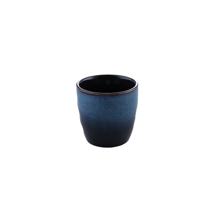 CHANSHOVA-taza de café de cerámica de alta temperatura, taza de porcelana de 145ml, horno chino retro hecho a mano, cambio de textura, H002: 3