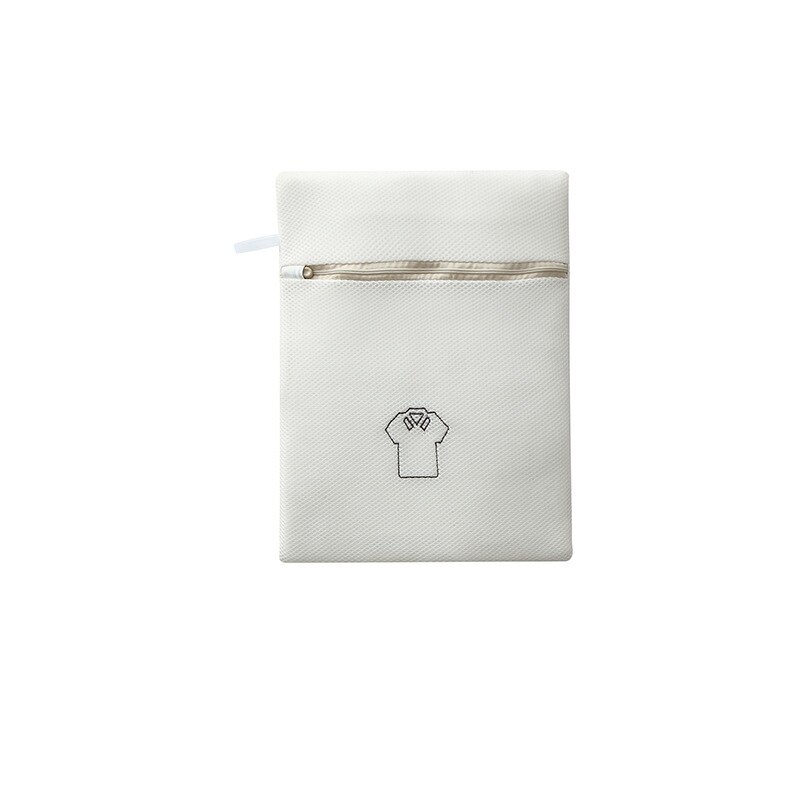 Laundry Bag Thickened Beige Honeycomb Mesh Fabric Laundry Bags Ball Underwear Socks Suits Clothes Washing Cleaning Net Bag: 30X40cm