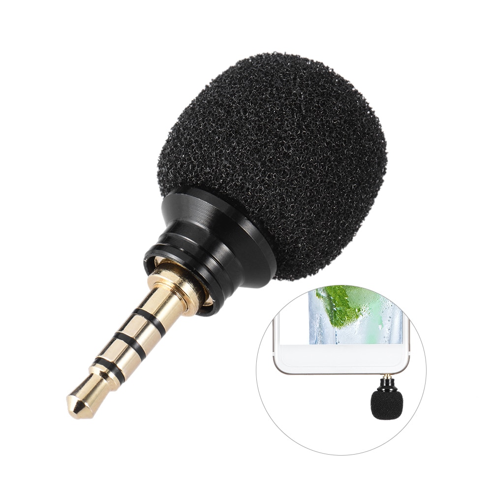 Andoer Mobiel Smartphone Draagbare Mini Omni-Directionele Microfoon Microfoon voor Recorder voor iPad Apple iPhone5 6 s 6 Plus