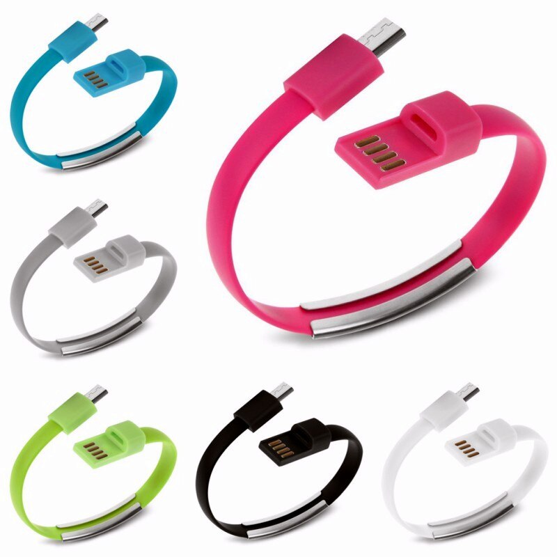 Cable Micro USB portátil para iPhone, Cable de sincronización de datos para iPhone 11 XS MAX XR 6s Android tipo-c