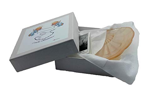 DOCOLASTRA Baptismal in kristall farbe espuma de meer Shell mit Fall Autopersonalizable