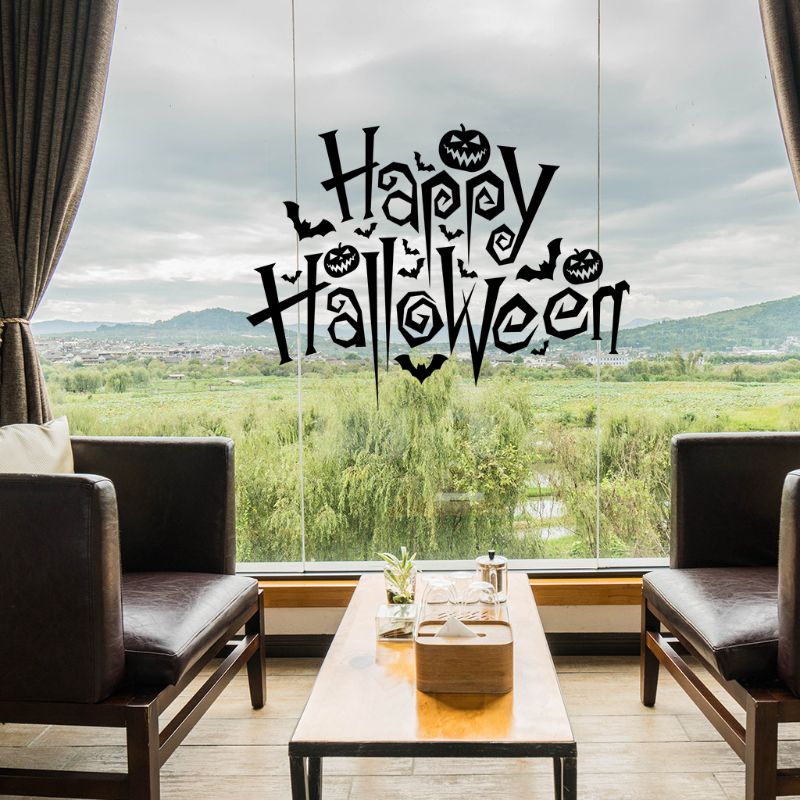Ootdty Halloween Verwijderbare Pvc Magics 3D Plafond Vloer Sticker, De Art Dreamscape Home Decor Muurschilderingen Behang