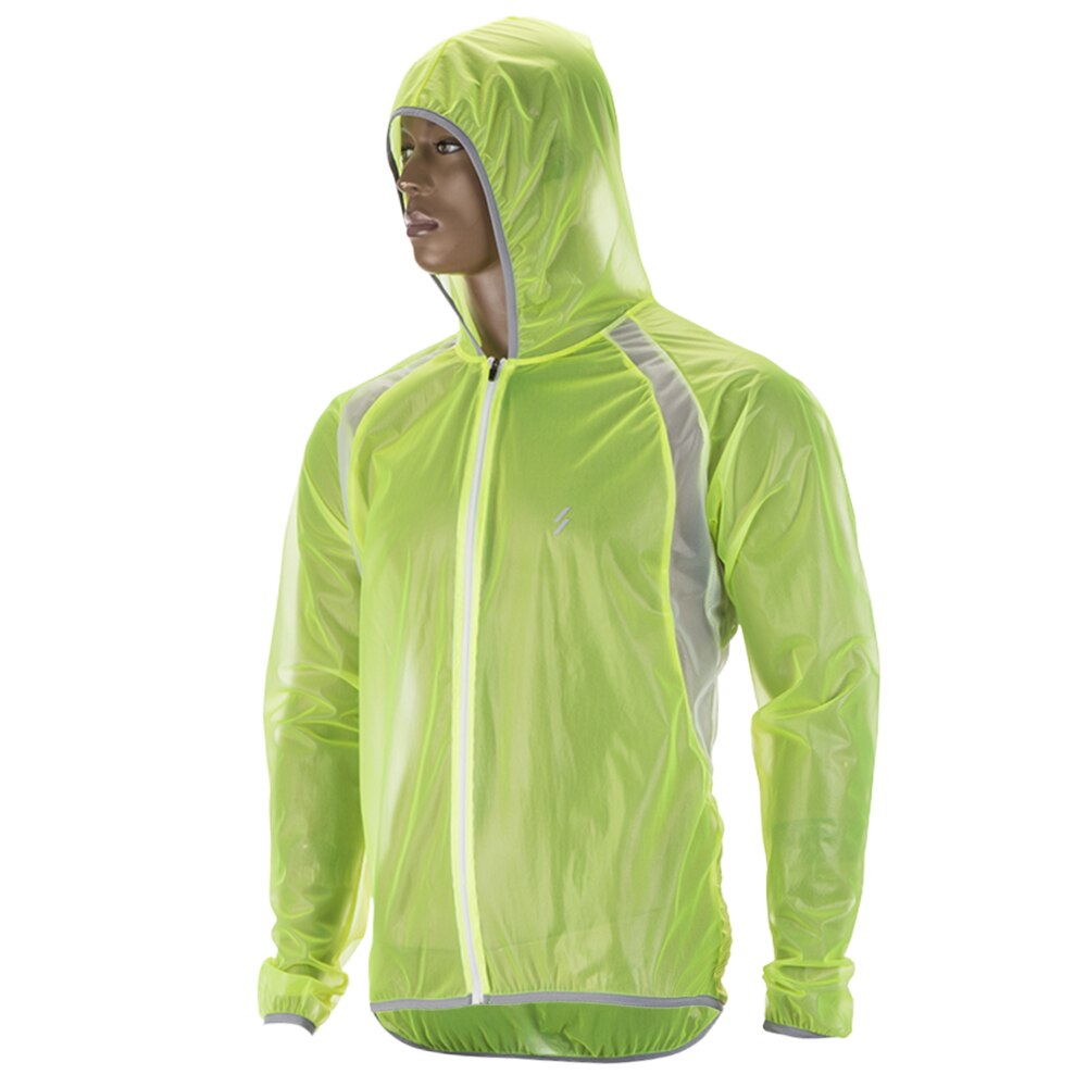 Mannen Vrouwen Waterdichte Fietsen Jassen Hoge Zichtbaarheid Windjack Fiets Jas Winddicht Kleding Reflecterende Fiets Jacket