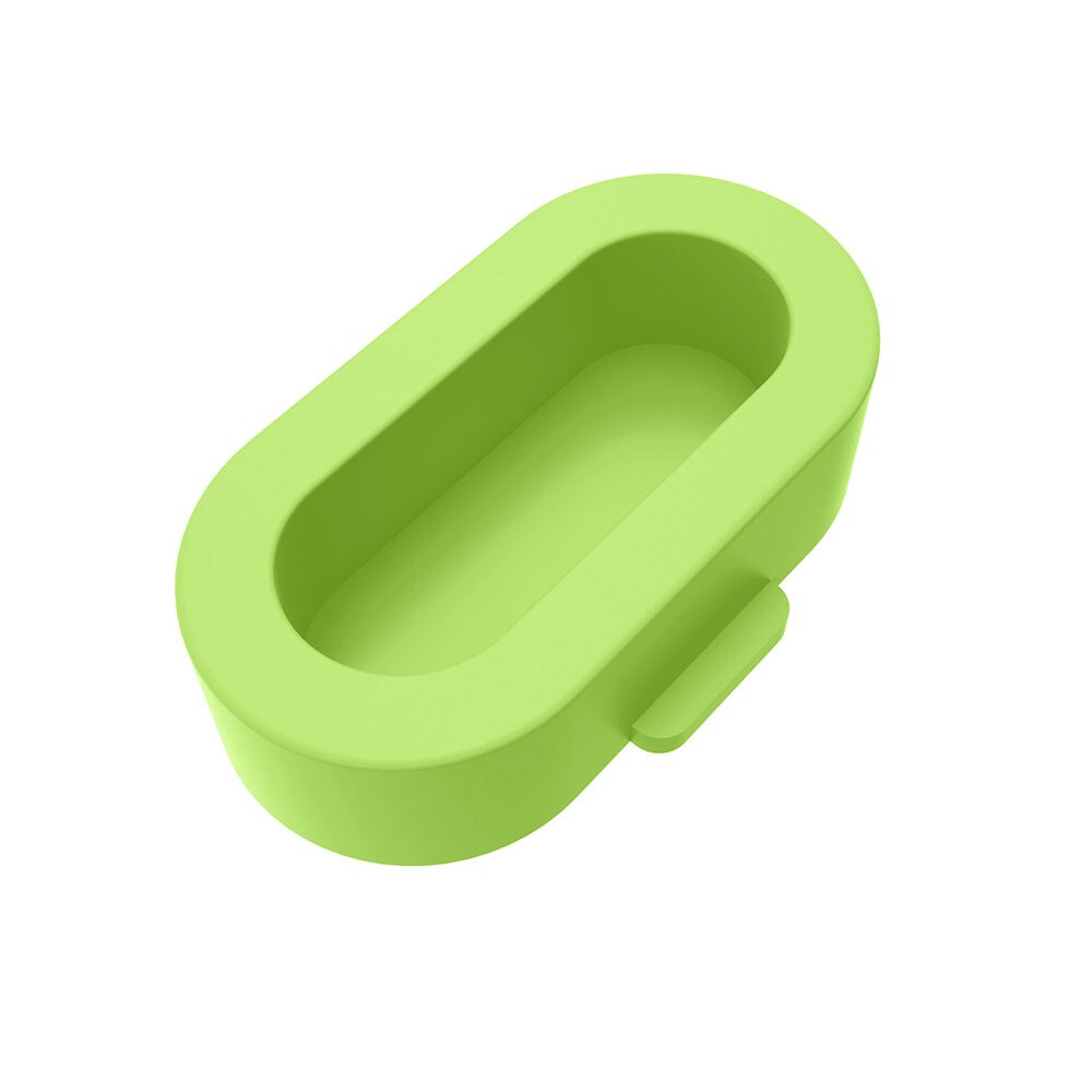 Plugue anti-poeira de borracha para relógio inteligente, plugue de borracha para garmin fenix 5/fenix 5x/fenix embutido: Verde / 10 Pcs