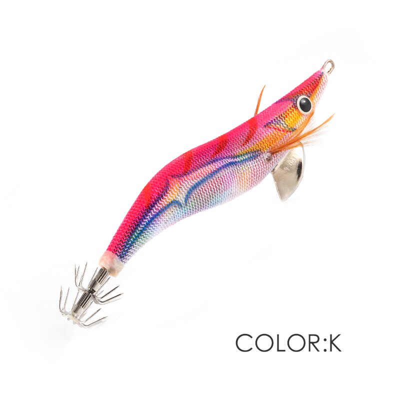 LETOYO 3.5 #18.5g 110mm Luminous przynęta na kalmary Search grzechotka przynęta na kalmary ging dla połowów morskich przynęta przynęta ośmiornica mątwy kałamarnica hak: K