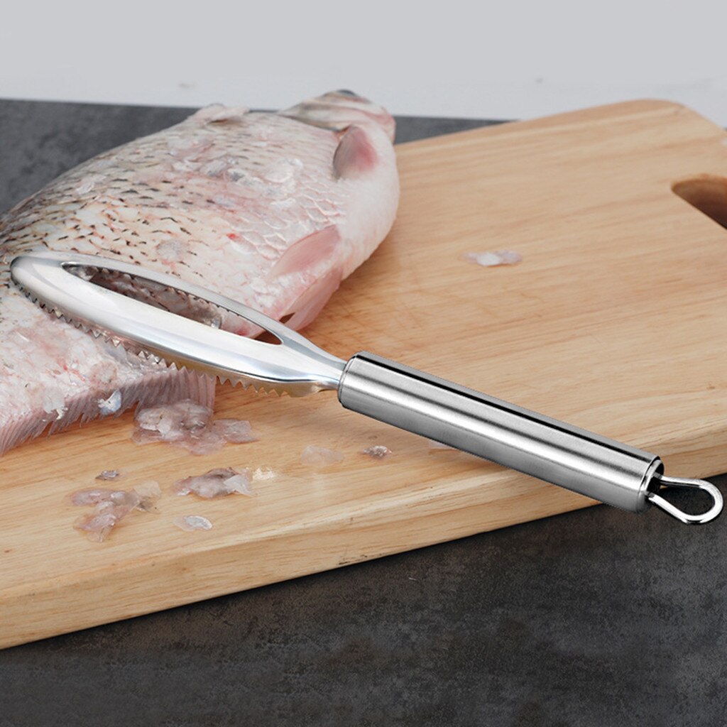 Keuken Rvs Praktische Vis Schaal Remover Scalers Schraper Cleaner Keuken Tool Dunschiller Seafood Gereedschap Snelle Rasp