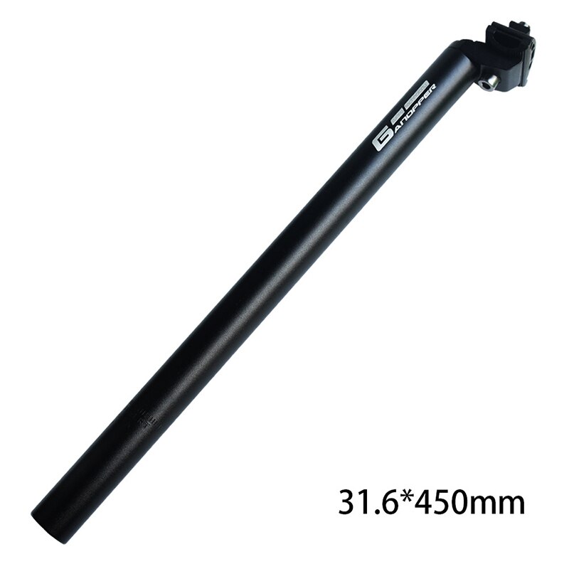 Sattelstütze 25,4 27,2 28,6 30,4 30,9 31,6mm /450mm MTB Sattelstütze Fahrrad Sattelstütze Sitz TubeAluminum Legierung Lange fixed Gear Verlängerung: 31.6