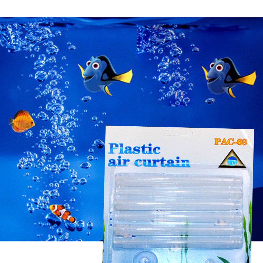 Bubble Buis Lucht Steen Zuurstof Beluchting Pomp Gordijn Aquarium Fish Tank S Hoge Efficiëntie Zonder Vervuiling Luchtpomp