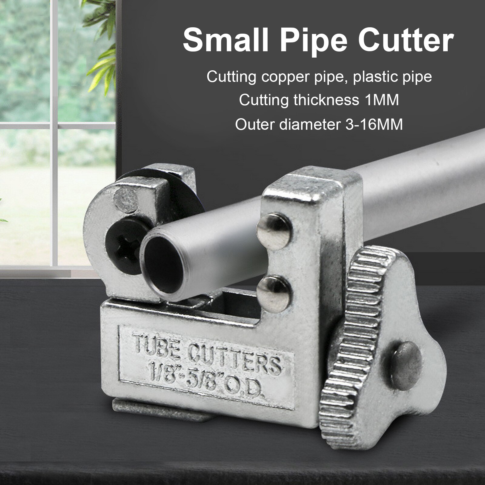 Mini Copper Pipe Cutter 3-16mm Plumbing Tool Shear for Copper and Aluminum Tubes Water-cooled Copper Tube Heavy Duty Cutter