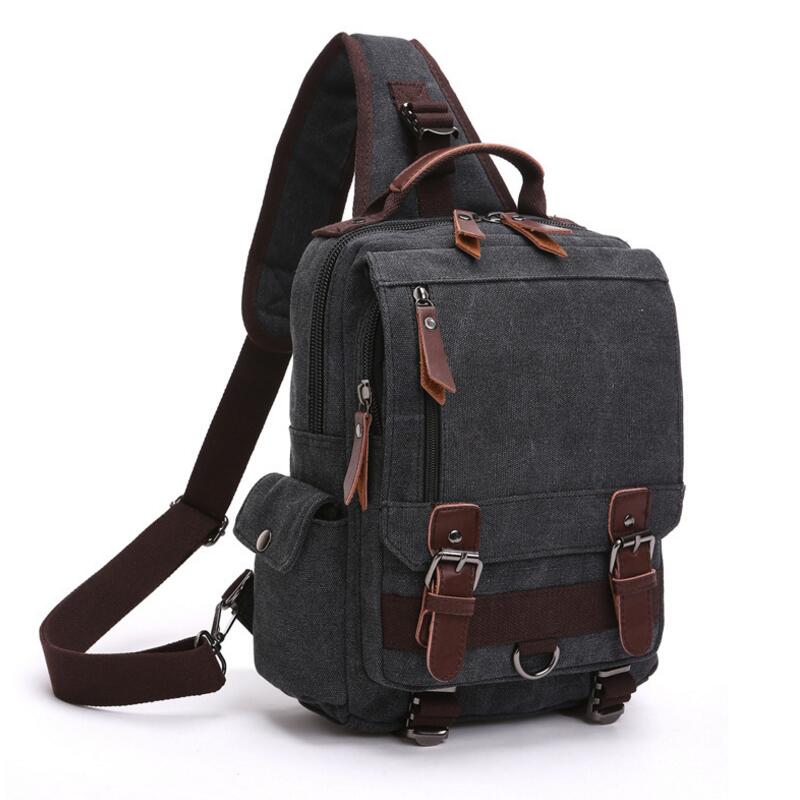 Arrivals Originele Canvas Unisex Schoudertas Vrouwen Plunjezak Vrouwen Messenger Bag Draagbare Night Schoudertas: photo color