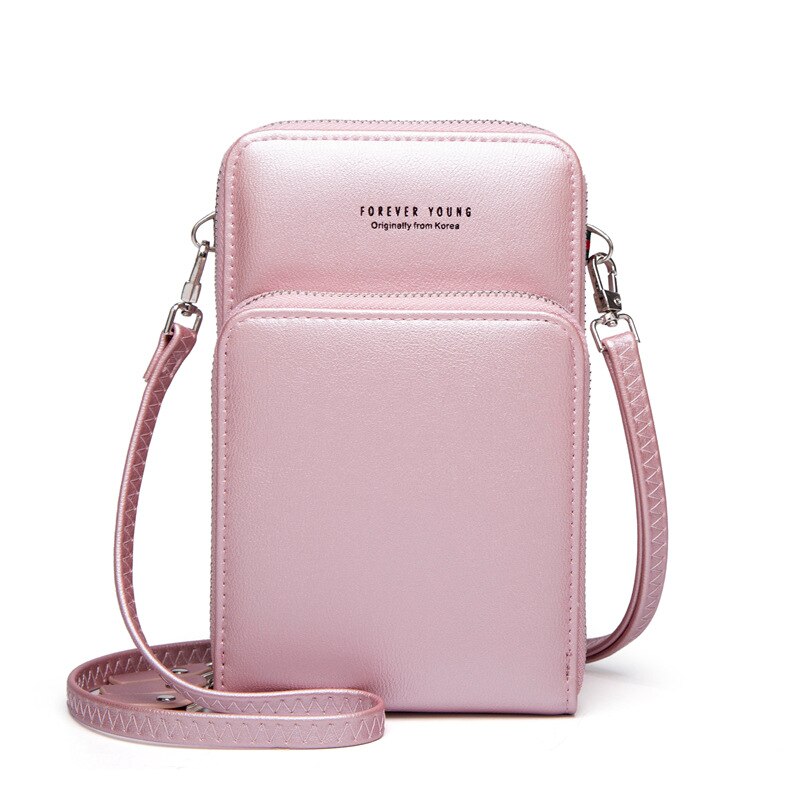 Mini Women Shoulder Bags Ladies Phone Messenger Bag Brand Hand Bag Small Crossbody Bag for Women Pink