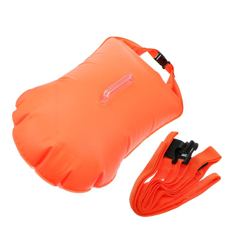 1pc 20L Inflatable Life-saving Bag Practical Diving Airbag Buoy Bag Float Bag