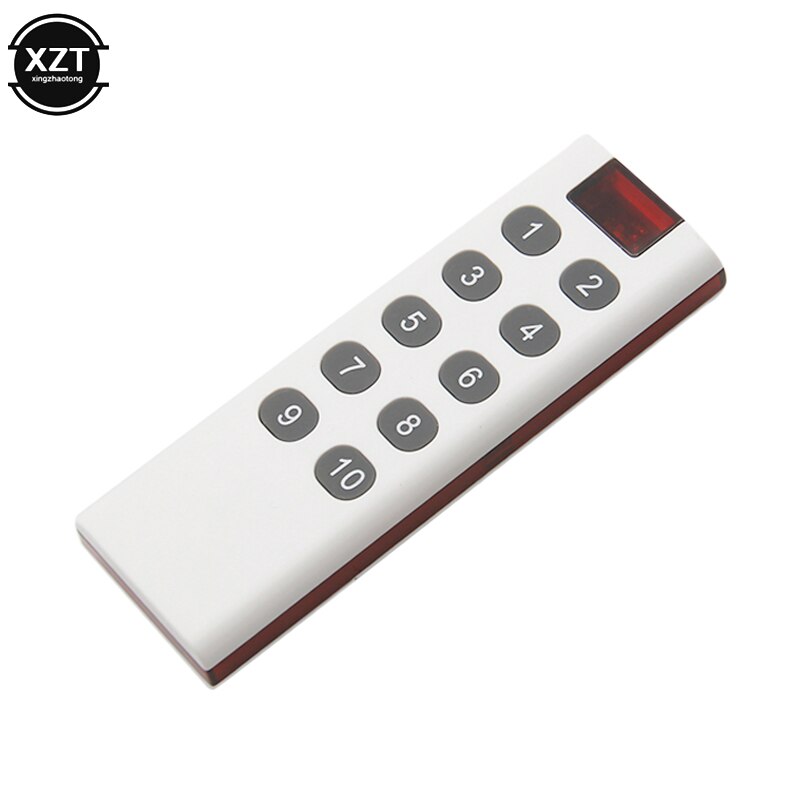 433MHz Wireless Learning Code Digital Remote Control Transmitter for Remote Switch 1/3/6/8/10 Button for 2262/EV1527 Electric