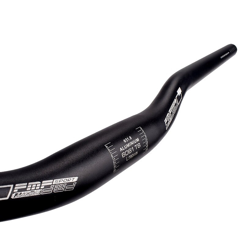 Manillar plano para bicicleta de montaña y carretera, elevador de 31,8mm, 700mm, 780mm, piezas para MTB XM DH