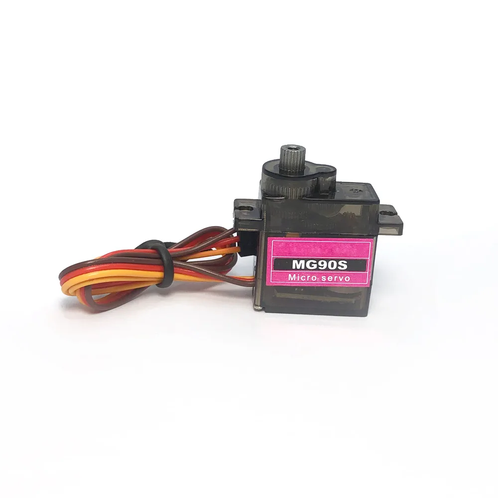 Mg90s sg90 9g digital mini mikro servo 180/360 grader til rc helikopter fly mini båd bil  mg90 9g trex 450 rc robot
