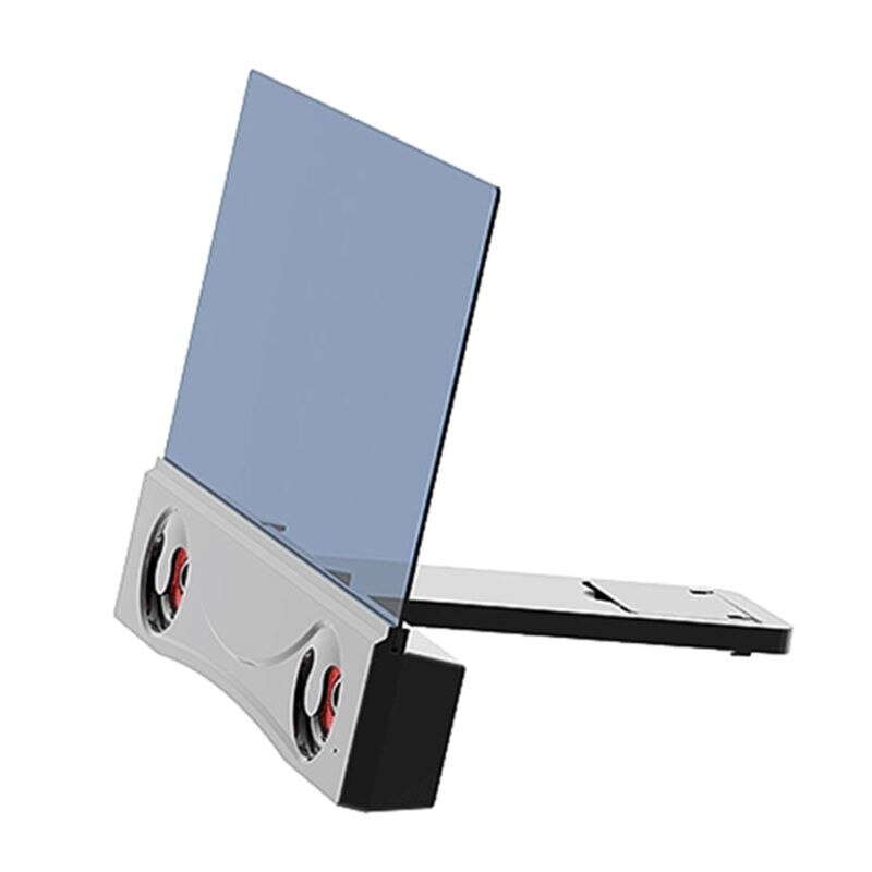 12 inch Mobile Phone 3D Screen Video -HD Amplifying Projector Stand with Speaker: Default Title