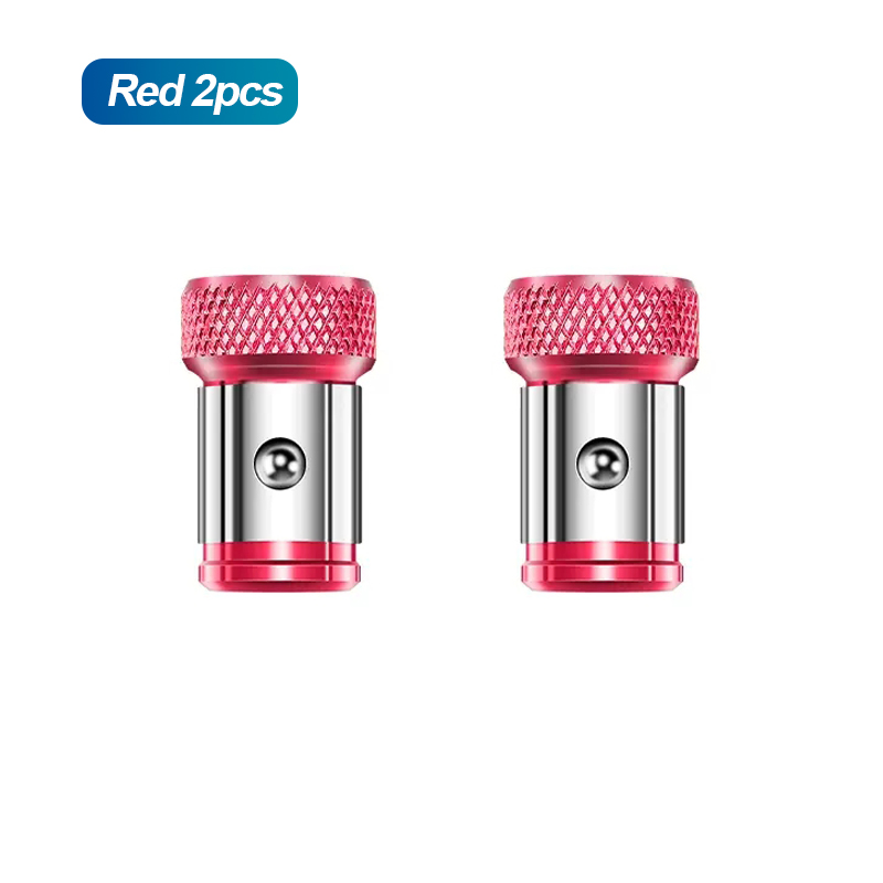 Magnetische schroefring Metalen bit Sterke magnetiseurringschroef Magnetische houders voor 1/4 inch/6,35 mm schroevendraaier Krachtige bits: Bordeaux