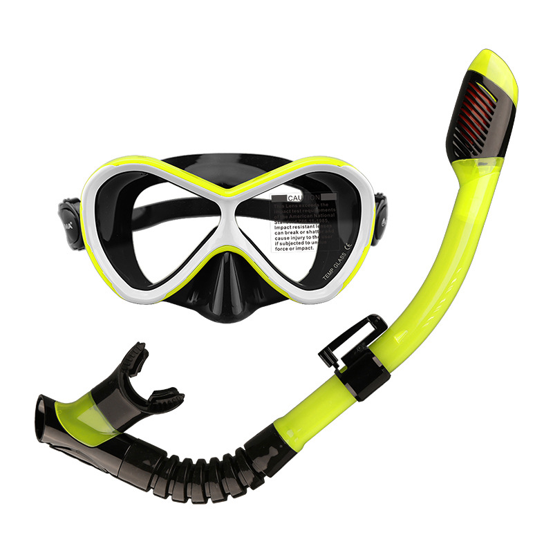 Set da Snorkeling per bambini, maschere subacquee Set da Snorkeling maschere da Snorkeling antiappannamento occhiali con tubo di respirazione facile per ragazze e ragazzi  18