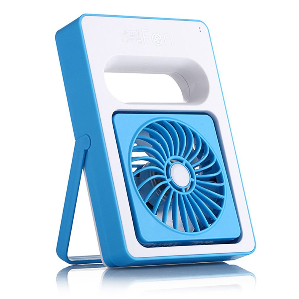 Mini Portable USB Super Mute Desktop PC Notebook Air Cooler Cooling Fan: Orange